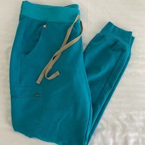 Figs Zamora Jogger Scrub Pants - Turquoise (M)